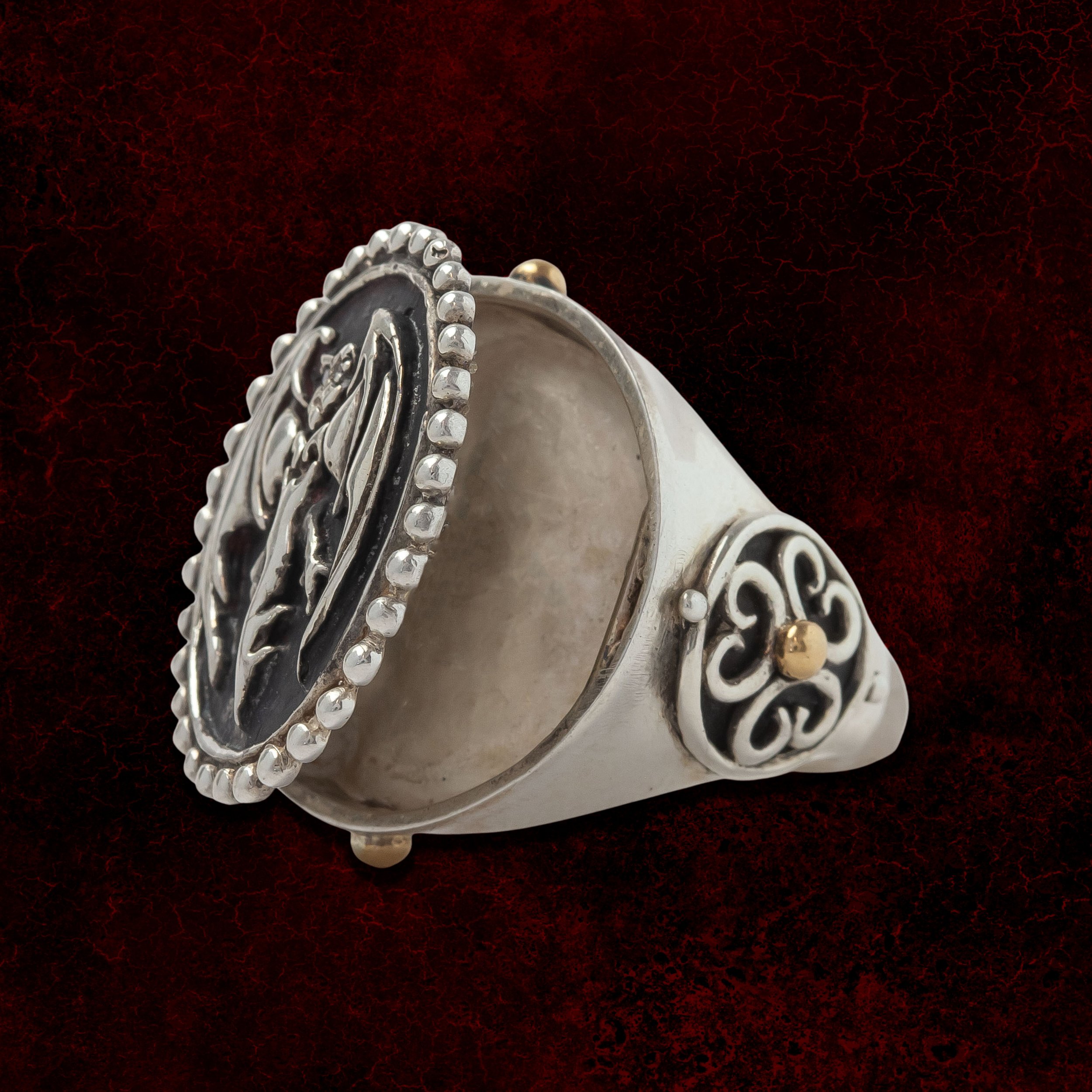 Hollywood Vampires Original Poison Ring — Donna Distefano Ltd. Hollywood Vampires Original Poison Ring — Donna Distefano Ltd.